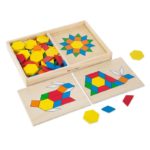 Детска дървена мозайка с шаблони Melissa & Doug 10029 (1)