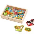 Детски дървен магнитен комплект Животни Melissa & Doug 10475 (1)