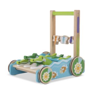 Детска дървена проходилка със звуци Алигатори Melissa & Doug 13129 (1)