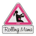 Автомобилен знак за бременни жени Reer MommyLine 88014